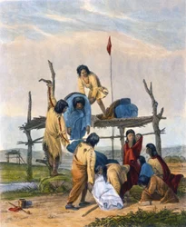 Indian Burial, 1853